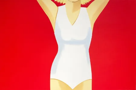 シルクスクリーン Katz - Coca-Cola Girl #2