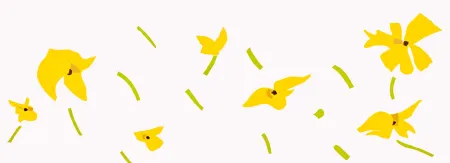 木版 Katz - Flowers in the Wind