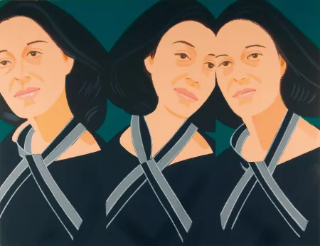 シルクスクリーン Katz - Grey Ribbon