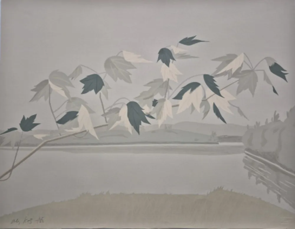 リトグラフ Katz - Late July 2