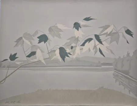 リトグラフ Katz - Late July 2