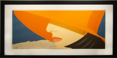 シルクスクリーン Katz - Orange Hat