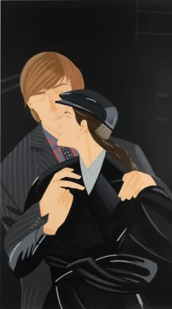 シルクスクリーン Katz - Pas de Deux II