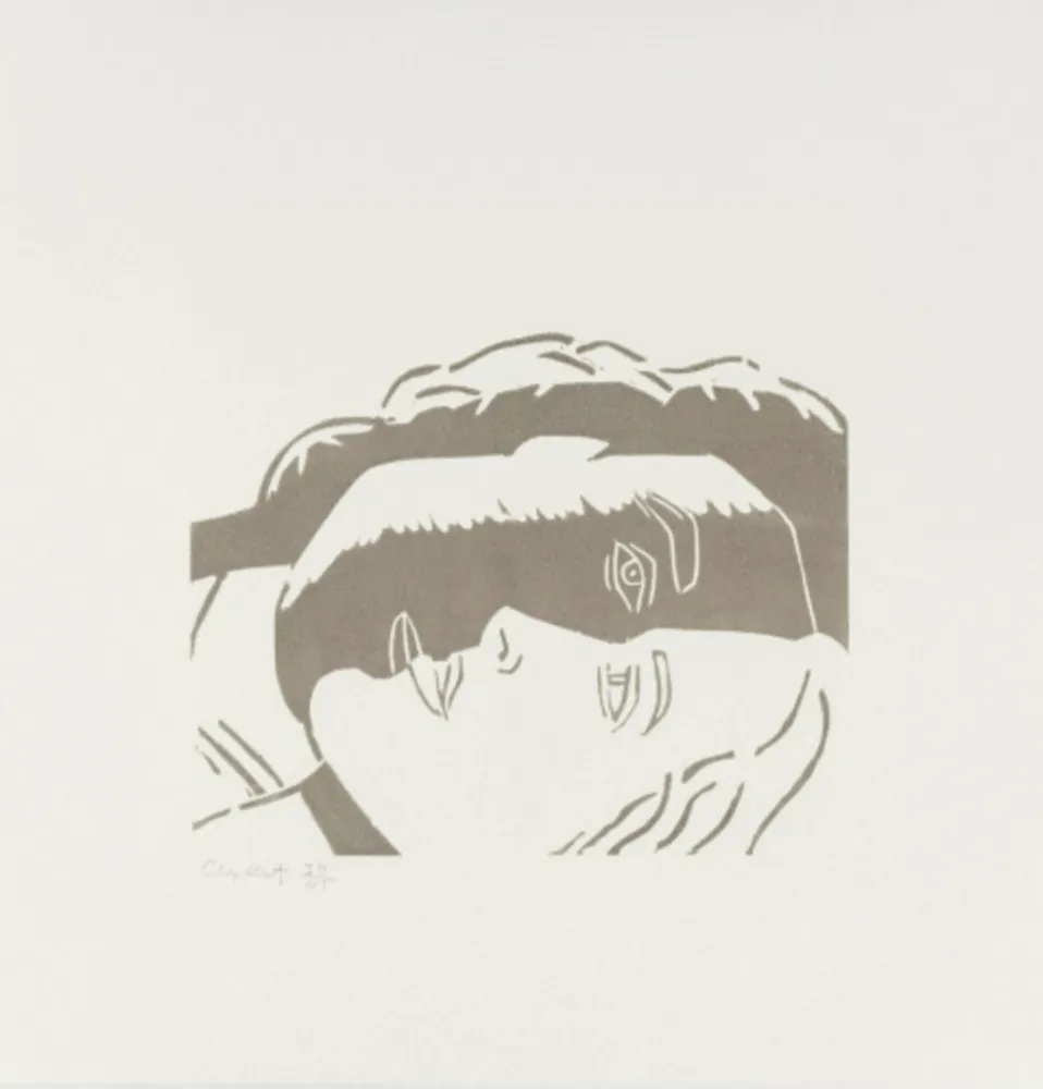 木版 Katz - Peter and Linda (from A Tremor in the Morning)