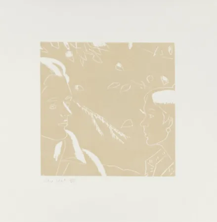 木版 Katz - Rackstraw and Peggy (from a Tremor in the Morning)