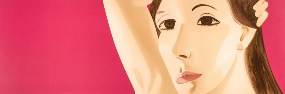 シルクスクリーン Katz - Red Dancer 1