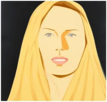 シルクスクリーン Katz - Sarah