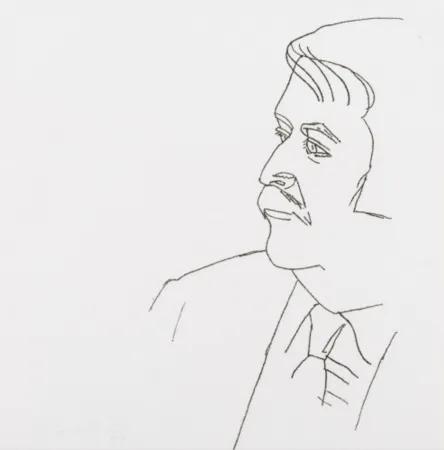 彫版 Katz - Seated Man