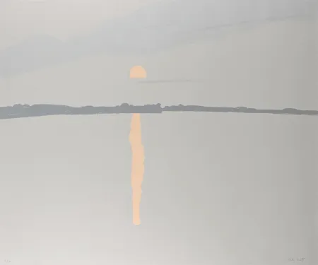 シルクスクリーン Katz - Sunset, Lake Wesserunsett I
