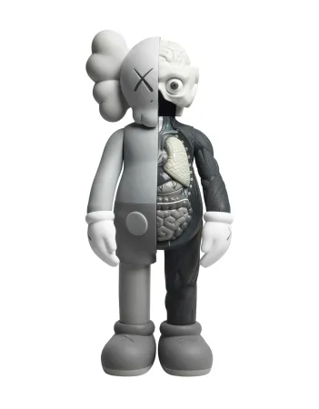 多数の Kaws - Four foot - grey dissected