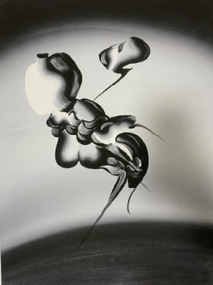 沈み彫り Kaws - No