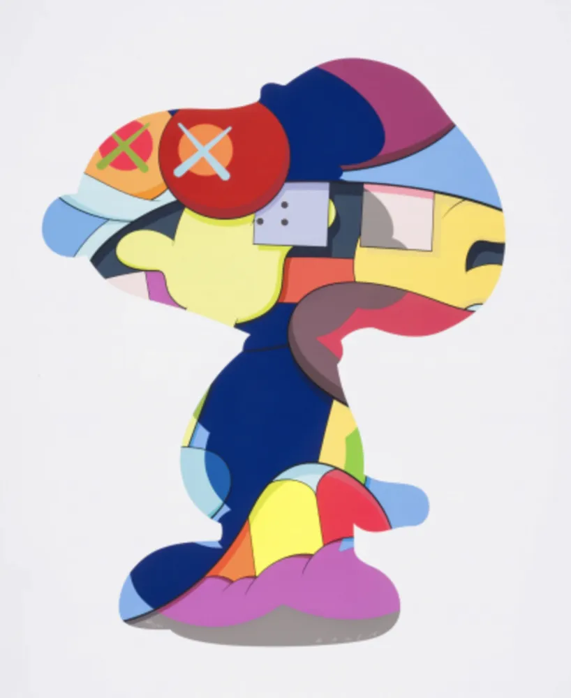 シルクスクリーン Kaws - No One's Home