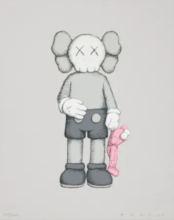 シルクスクリーン Kaws - Share