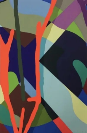 シルクスクリーン Kaws - Tension 6