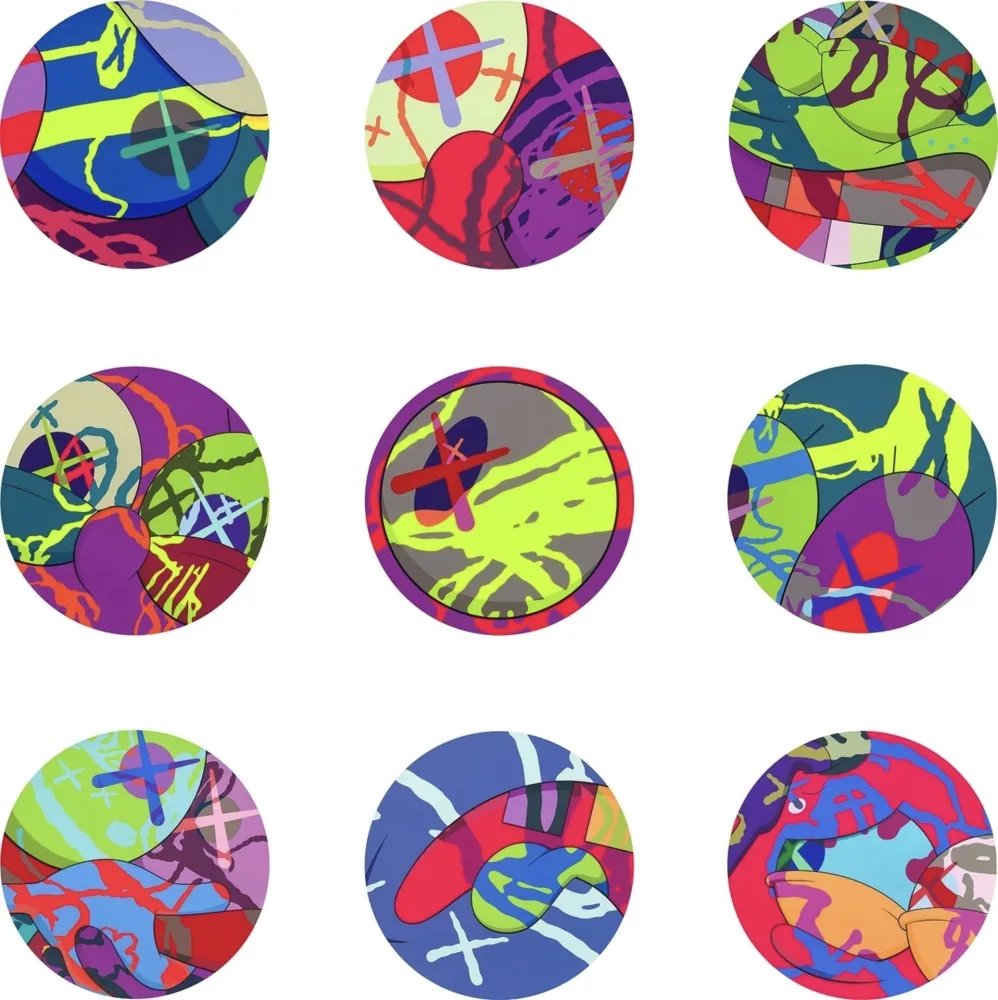 多数の Kaws - The News (portfolio of 9 prints)