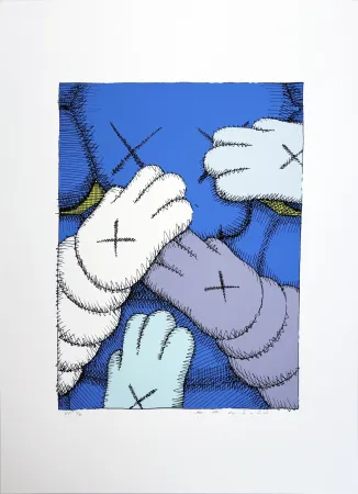 シルクスクリーン Kaws - Urge (6)