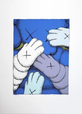 シルクスクリーン Kaws - Urge (6)