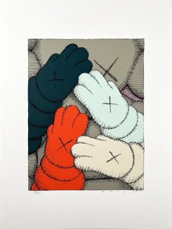 シルクスクリーン Kaws - Urge (7)