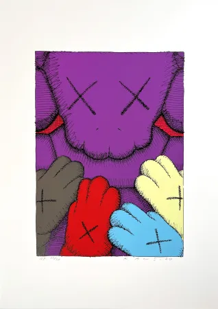 シルクスクリーン Kaws - Urge (8)