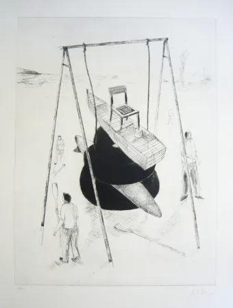 エッチングと　アクチアント Kcho - Sans titre 3