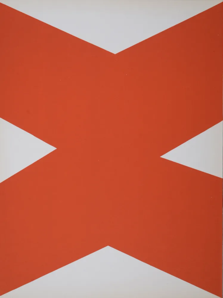 リトグラフ Kelly - Abstract Composition (E), 1958