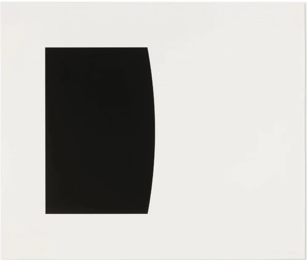 リトグラフ Kelly - Canigou - from the Third Curve series