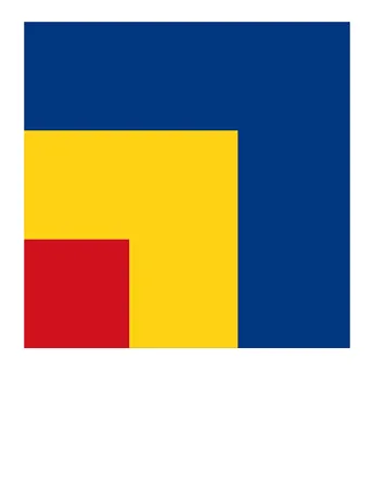 リトグラフ Kelly - RED, YELLOW, BLUE (1963).