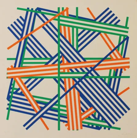 リトグラフ Kenneth - CHANCE AND ORDER - EXACTA FROM CONSTRUCTIVISM TO SYSTEMATIC ART 1918-1985