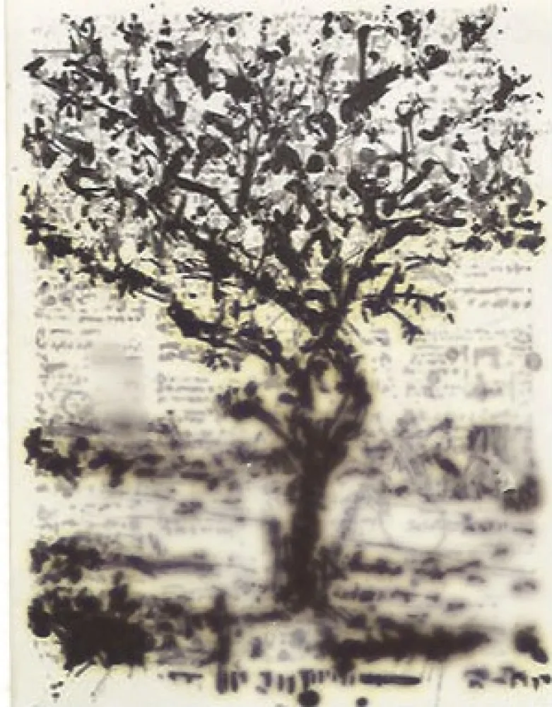 彫版 Kentridge - Stone Tree II