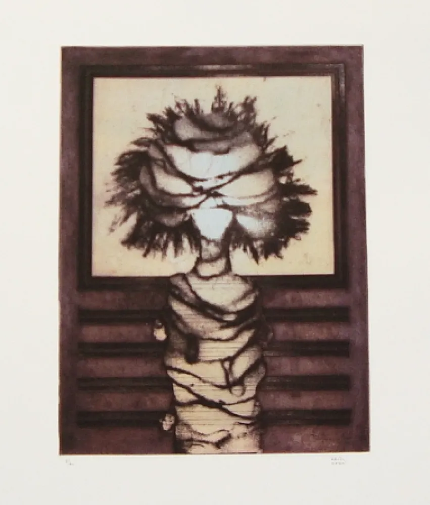 エッチングと　アクチアント Kern - Pleur bleu