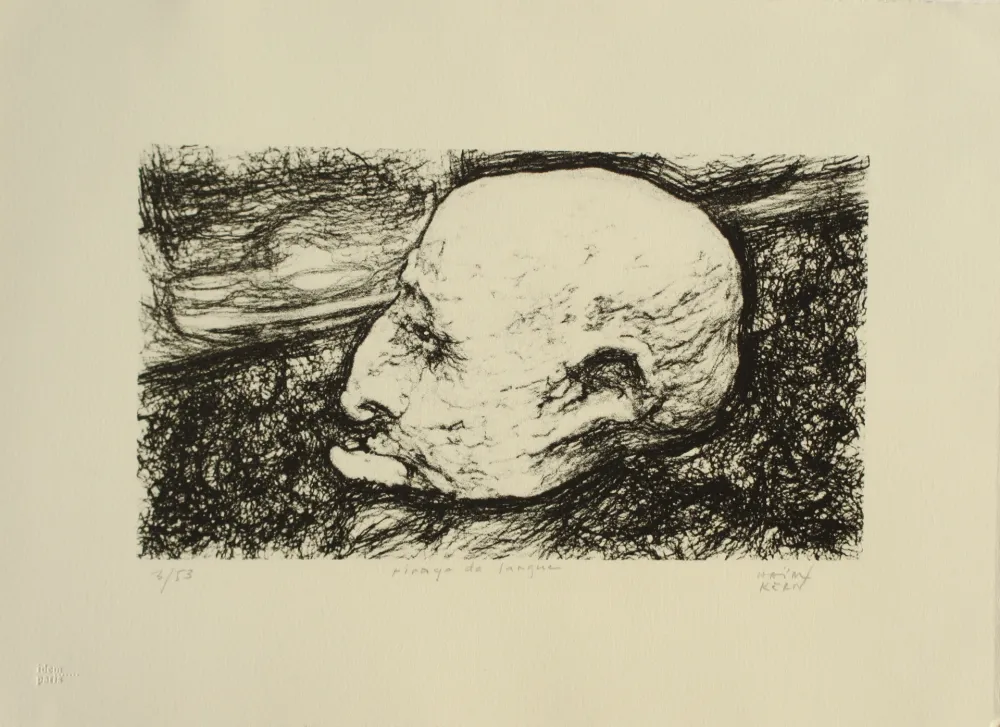 リトグラフ Kern - Tirage de langue