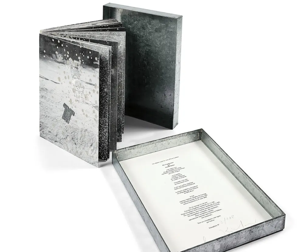 挿絵入り本 Kiefer - DIE UNGEBORENEN. Les non-nés. (Paris, Yvon Lambert 2002)