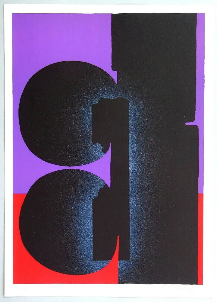 リトグラフ Kijno - Hommage a Fellini