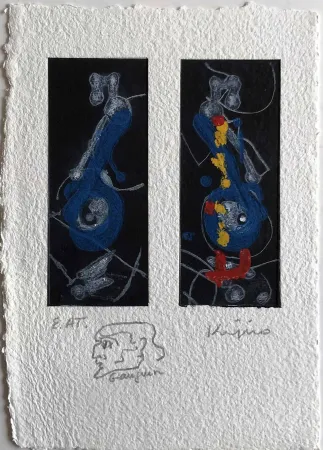 彫版 Kijno - Hommage à Max PAPART