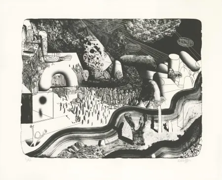 リトグラフ Killoffer - Première Pierre