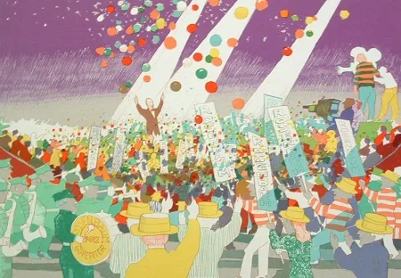 多数の Kingman - (Political convention: Rosenbaum for Governor)