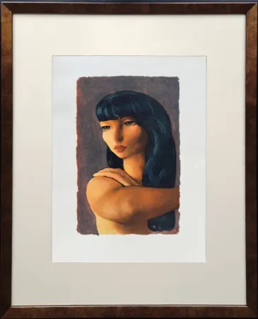 リトグラフ Kisling - La nouvelle Esméralda (The New Esmeralda)