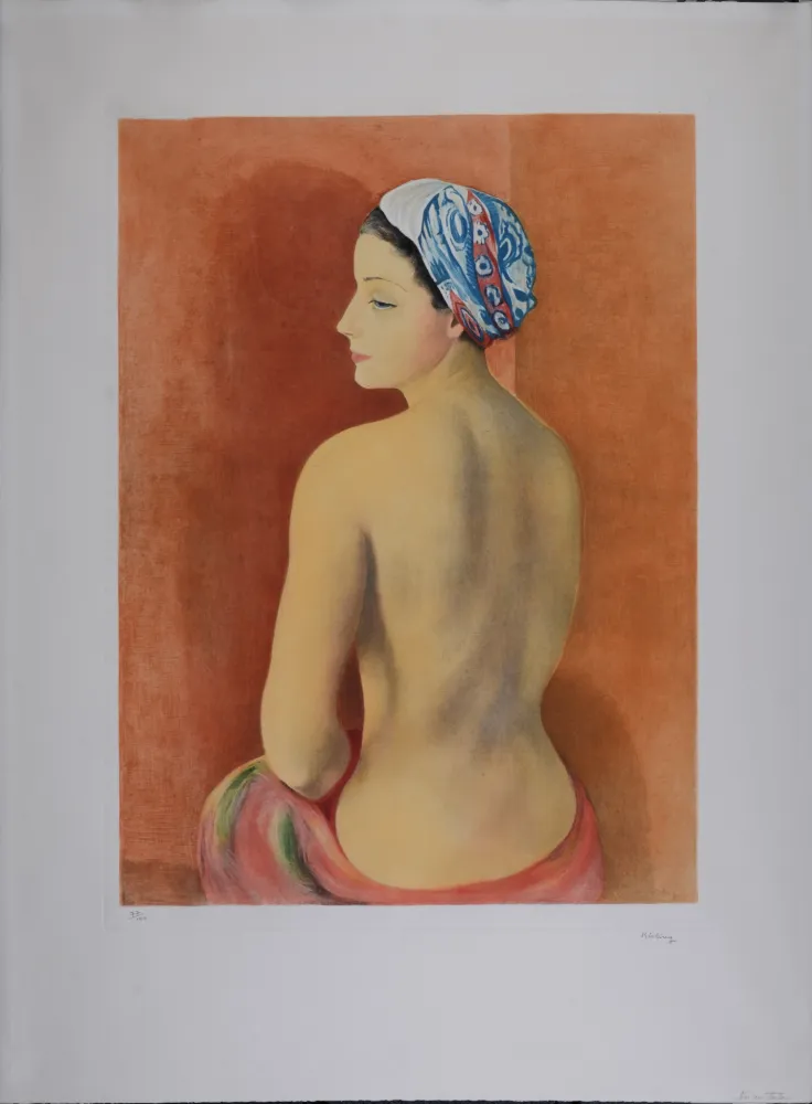 アクチアント Kisling - Nu au Turban 