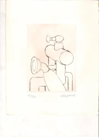 彫版 Klapheck - BAGNO