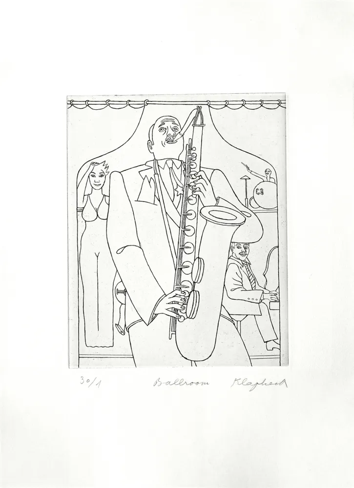 彫版 Klapheck - Ballroom