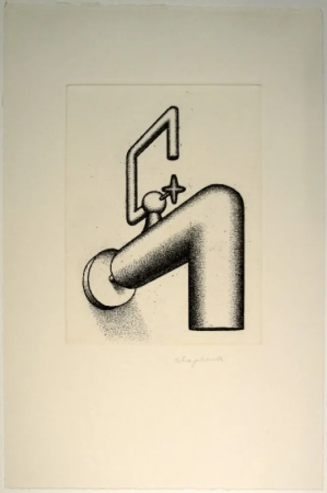 彫版 Klapheck - Die selbstsichere