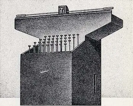 彫版 Klapheck - Père maternel (Le)