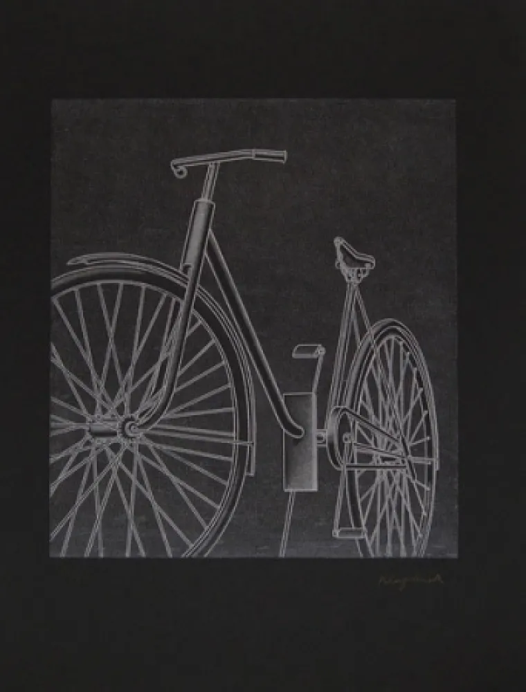 エッチングと　アクチアント Klapheck - Sans titre