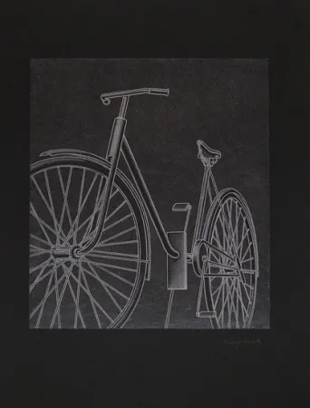 エッチングと　アクチアント Klapheck - Sans titre