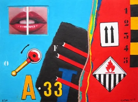 技術的なありません Klasen - A 33 - Aquagravure de Peter KLASEN