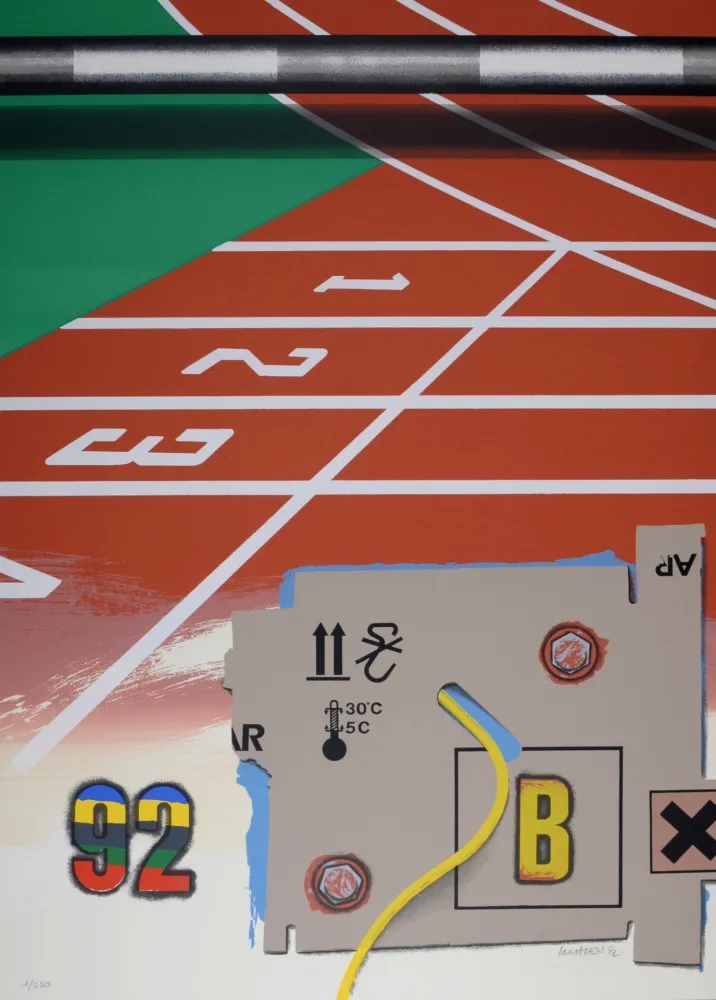 シルクスクリーン Klasen - Composition