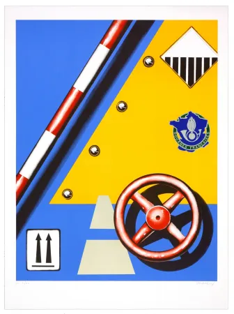 リトグラフ Klasen - Douane