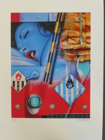 デジタル版画 Klasen - La nuit 