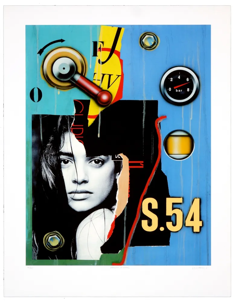 デジタル版画 Klasen - Manette/regard/S.54