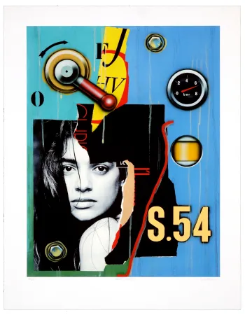 デジタル版画 Klasen - Manette/regard/S.54